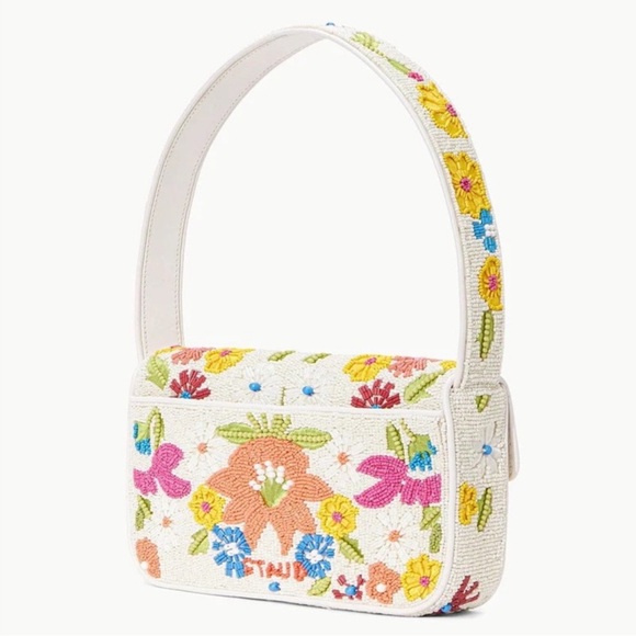 STAUD floral beaded Tommy bag - Picture 8 of 9